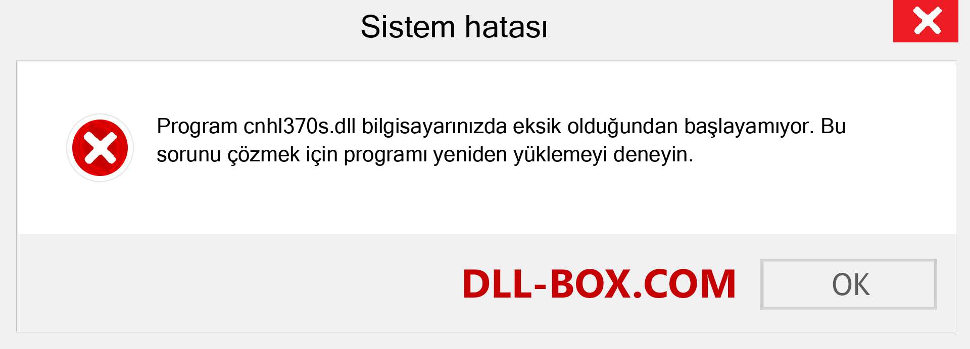 cnhl370s.dll dosyası eksik mi? Windows 7, 8, 10 için İndirin - Windows'ta cnhl370s dll Eksik Hatasını Düzeltin, fotoğraflar, resimler